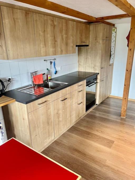 Chalet Sonnenheim, Wohnung Mit Panoramafenster Adelboden Kültér fotó